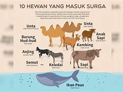 10 Hewan Apa Saja Yang Masuk Surga